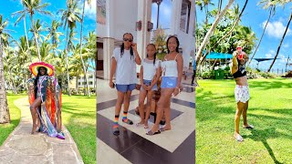 First ever vacation we took last year . Exploring Mombasa.