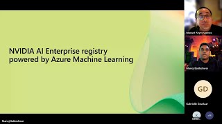 NVIDIA AI Enterprise Registry for AzureML deployments of AI Workflows | DISFP22