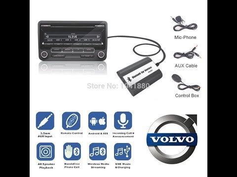 Volvo XC70 #3 установка Doxingye USB AUX Bluetooth