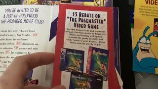 The Pagemaster 1995 Vhs Review