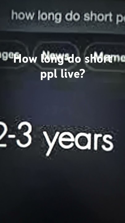 how-long-do-short-ppl-live-meme-youtube
