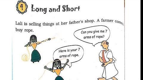 Class 3| Maths | Chapter 4 | Long and Short