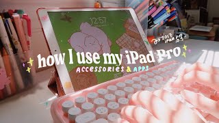 HOW I USE MY iPAD PRO 🌸 my accessories and favorite apps screenshot 4