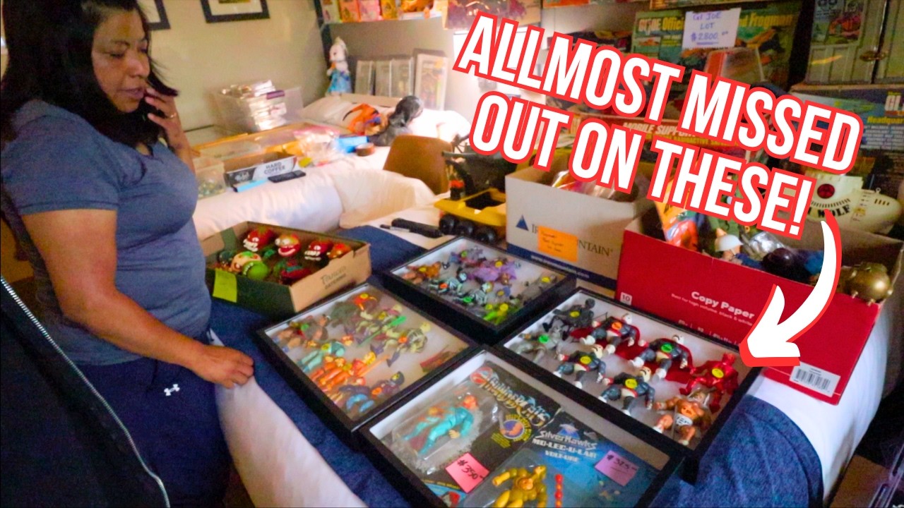 Sneak Peek at Kane County Toy Show Treasures! - THE ATTIC INVADERS DO CHICAGO - EP.2