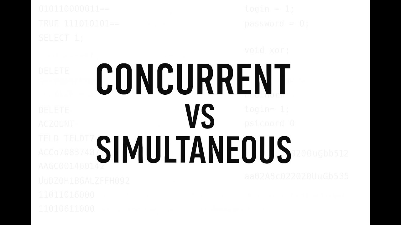 Concurrent users VS Simultaneous users. В чем разница в нагрузочном тестировании? Рассмотрим пример