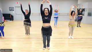 40 MIN Belly Dance Workout | Learn the Moves + DANCE! 💃 #bellydance #dance #workout