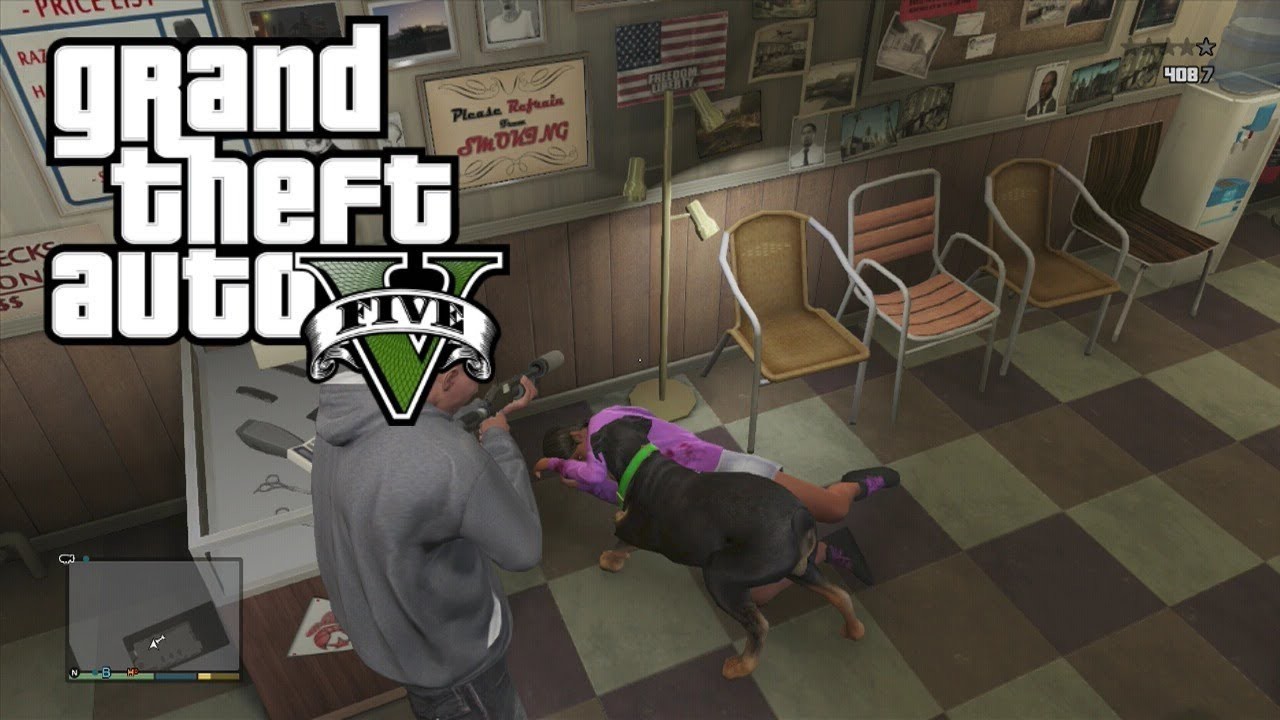 GTA 5 - Franklin Kills chop