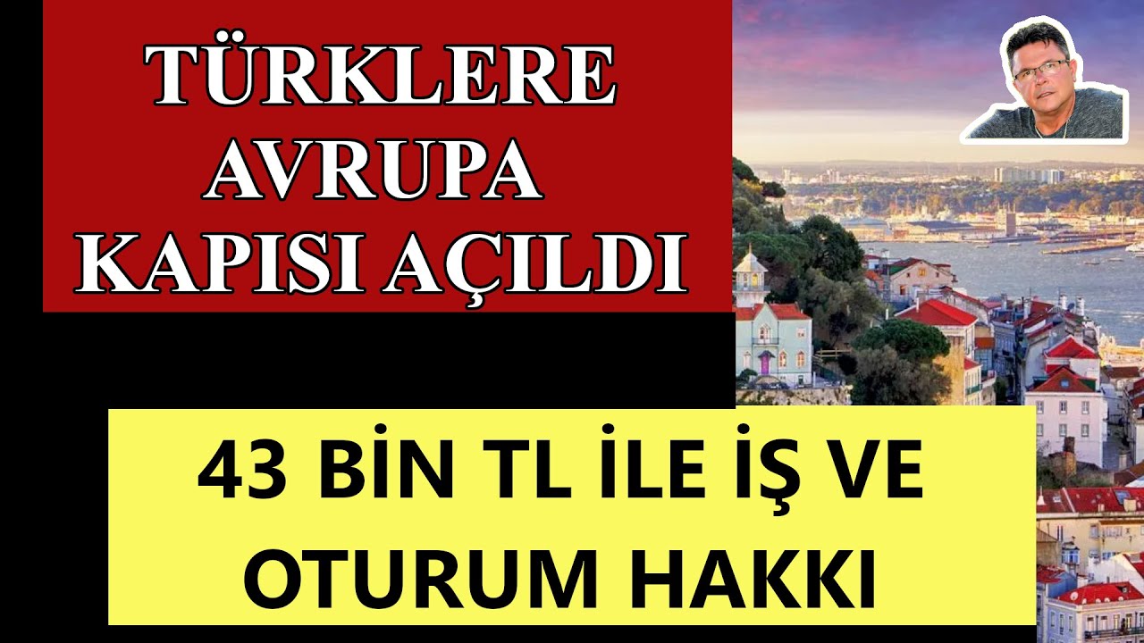AVRUPA'DA Türkler İçin ŞAŞIRTICI Oturum Hakkı Fırsatı!