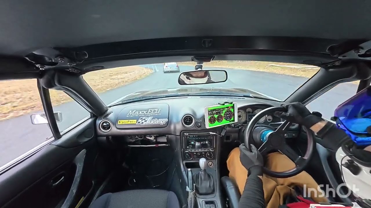 モーターランド鈴鹿　ロードスターターボ　Z33追っかけてみた