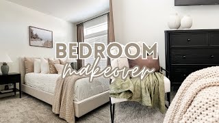 *EXTREME* BEDROOM MAKEOVER (ON A BUDGET) | Neutral spring decorate with me 2024