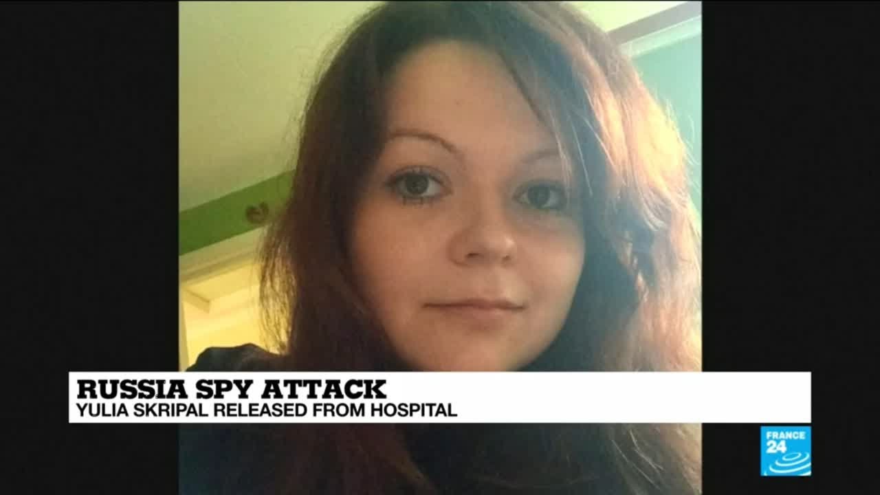 Russian Ex Spy Poisoning Daughter Yulia Skripal Released From Hospital Youtube