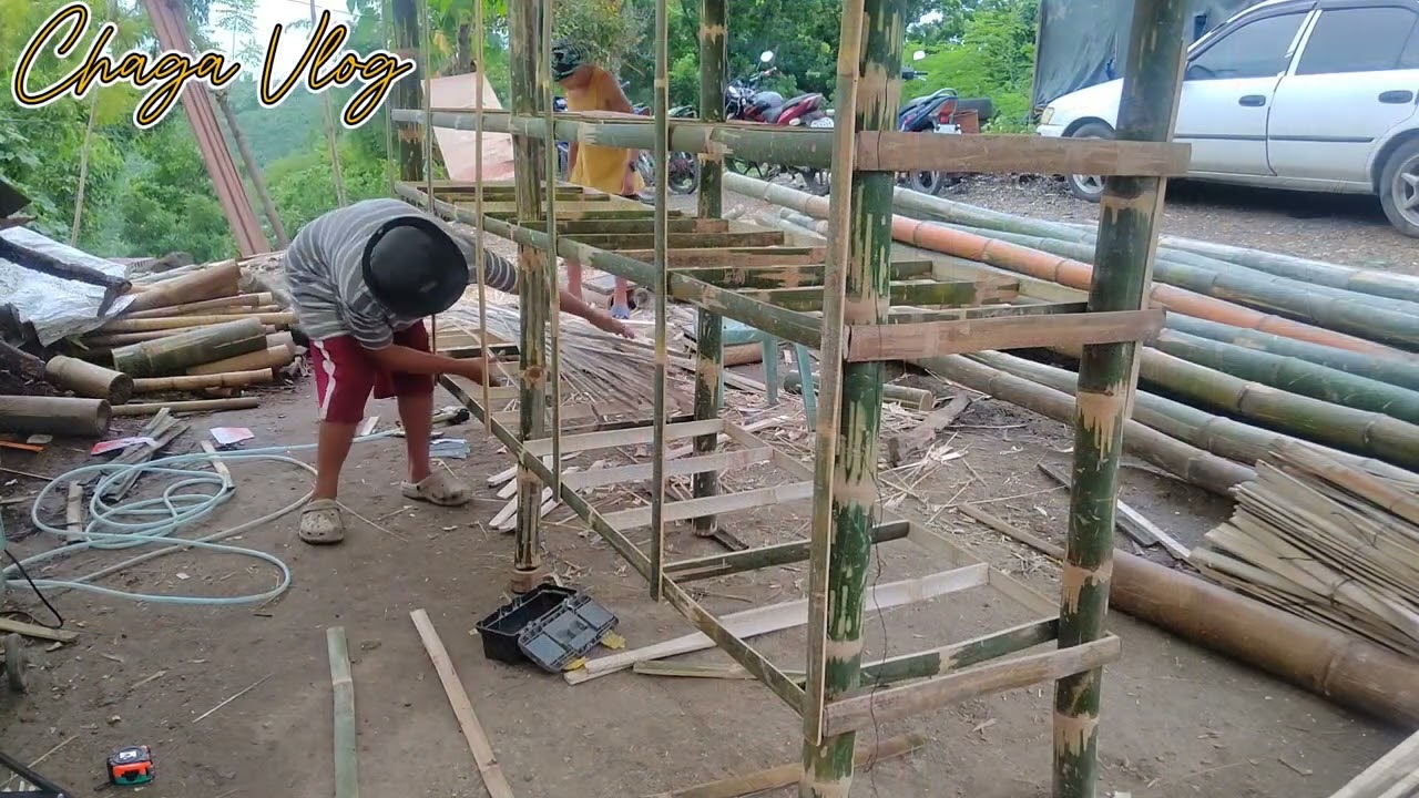 How to make 10 Doors Bamboo Chicken cage Full tutorial, Step by step 👍