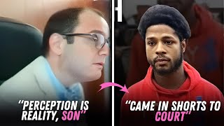 Defendant Shows Up in Shorts, Chewing Gum—Judge Isn’t Having It