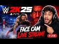 WWE 2K25 FaceCam Ps5 live stream