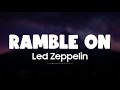 Led Zeppelin - Ramble On (Lyrics + Vietsub)