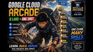 8 Google Cloud Arcade Re-Trail in ONE SHOT 🚀 | Full Walkthrough | GSP421, GSP074, GSP659 & More