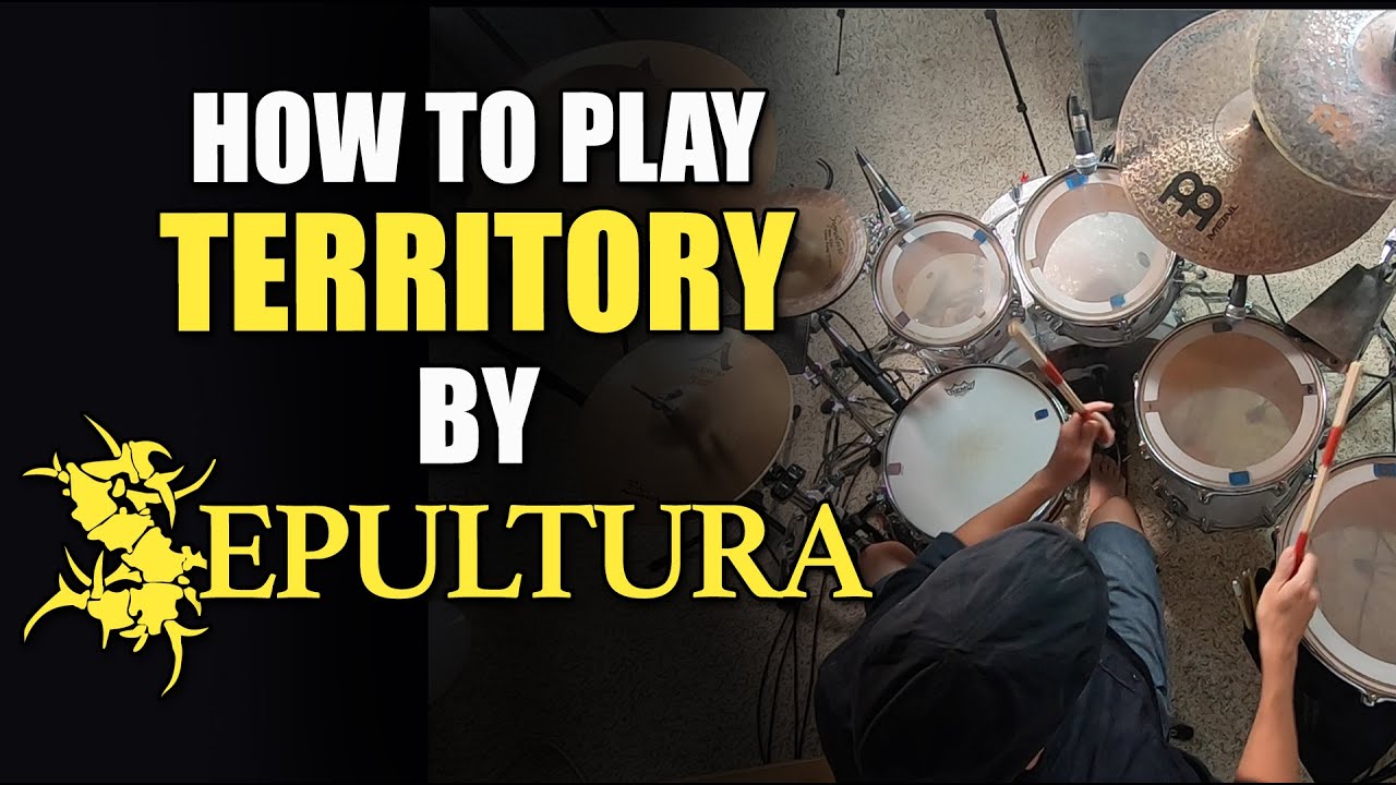 TERRITORY - SEPULTURA - Урок игры на барабанах