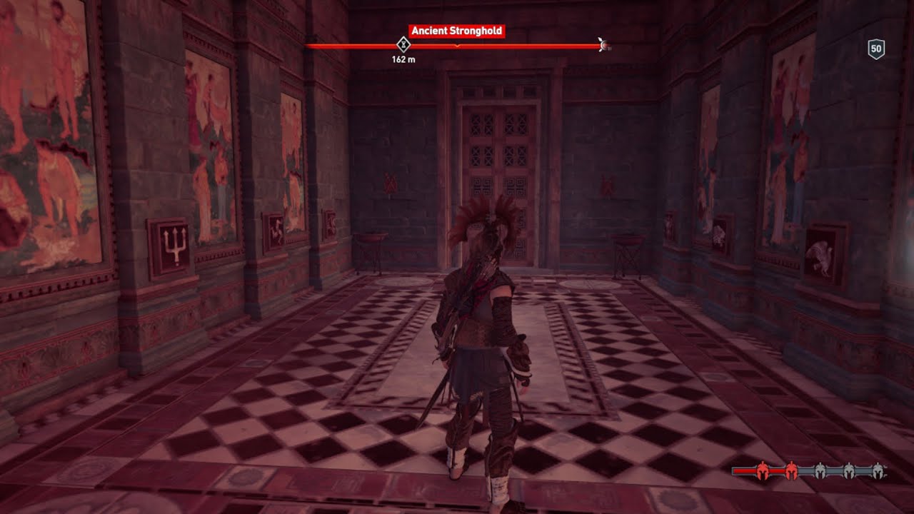 Solve The Puzzle Door With The Scytale Ancient Stronghold Assassin