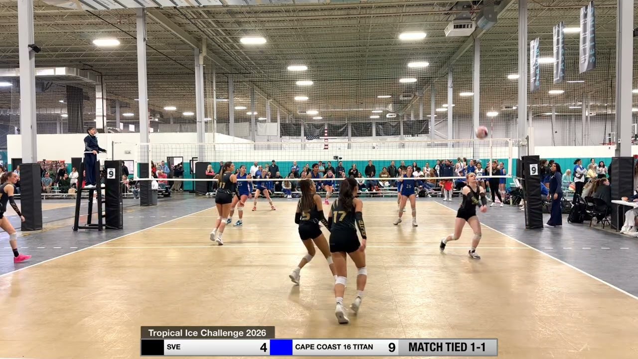Tropical Ice Challenge 2026- SVE vs CAPE COAST 16 TITAN- Set 3