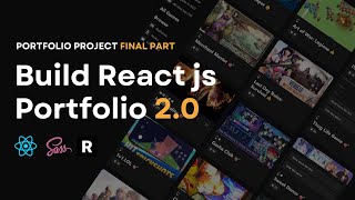 React Portfolio Website Tutorial - Build React JS and Scss Portfolio Website | fInal part