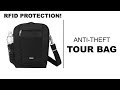 Anti-Theft Tour Bag with RFID Protection