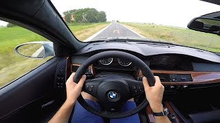 6-Speed Manual BMW M5 E60: POV Test Drive & Soundcheck!