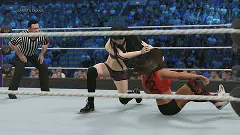 PAIGE VS NIKKI BELLA - RETURN OF THE RACK ATTACK!