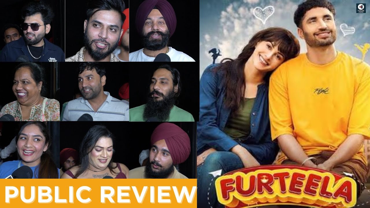Furteela Public Review | Punjabi Movie | Jassie Gill, Amyra Dastur | First Day First Show