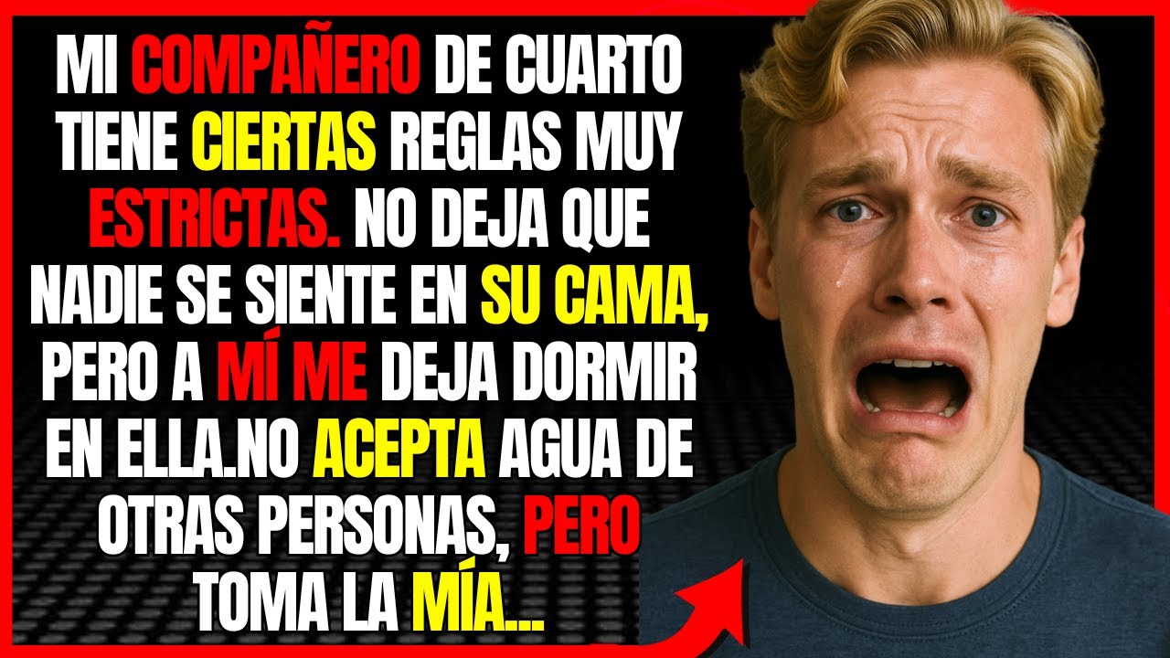 Mi compañero de cuarto tiene ciertas reglas muy estrictas. No deja que nadie se siente en su cama...