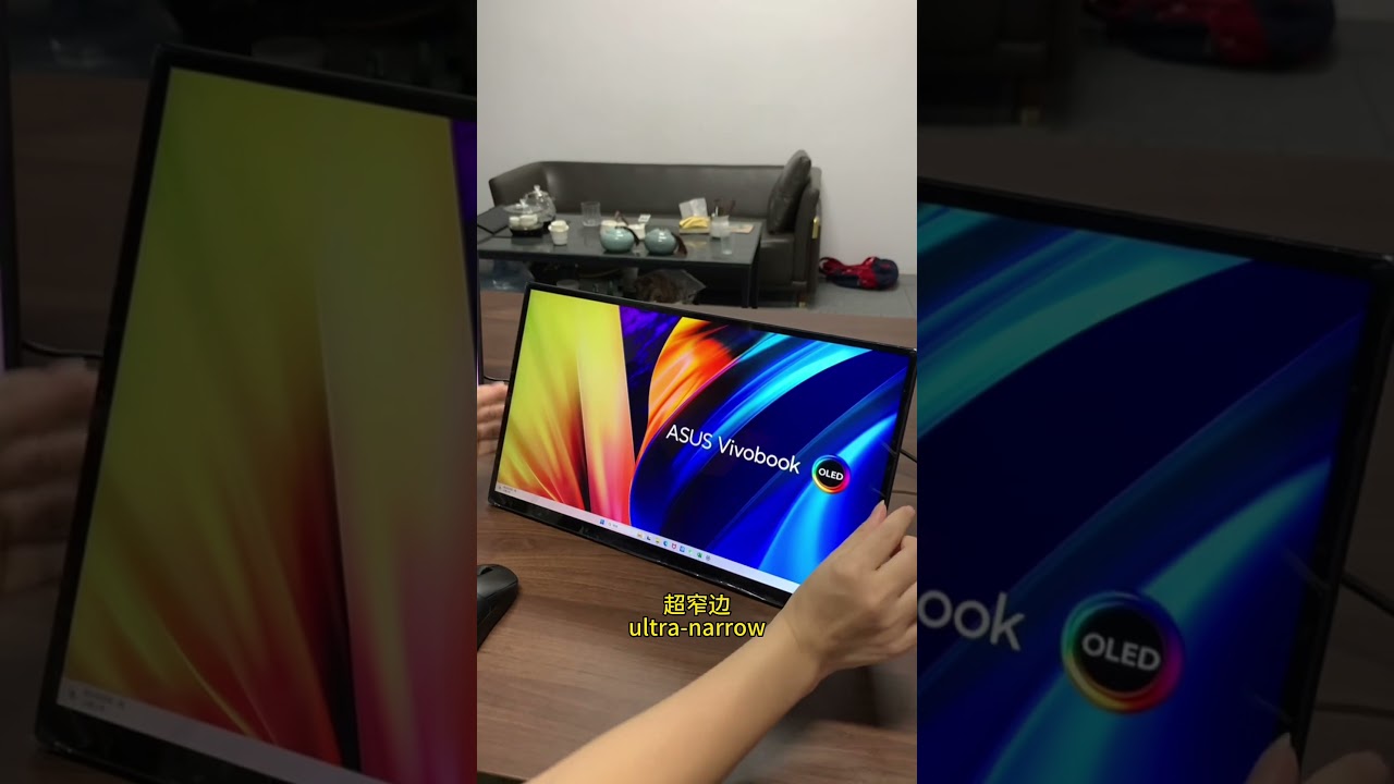 LESOWN-18.5'' FHD Touch Monitor – Smooth, Sharp, and Versatile 