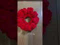Crochet scrunchie (Christmas gift) #crochet #christmasgifts