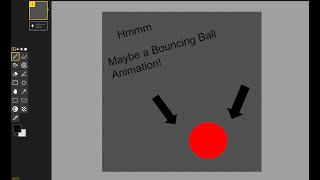 Creating a ball animation with Piskel.