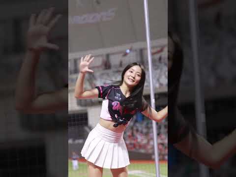 張晴 ［遍地開花］味全龍嗆司曲 5分鐘不中斷版 #味全龍啦啦隊 #味全龍小龍女 20240916