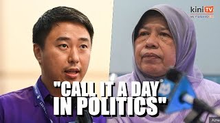 Zuraida and allies should take a back seat or quit politics, says Sng