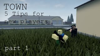 Roblox Town - 5 tips and tricks for new players!