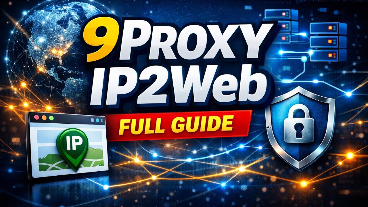 How to Use 9Proxy IP2Web (Step-by-Step Guide + Honest Review) - YouTube