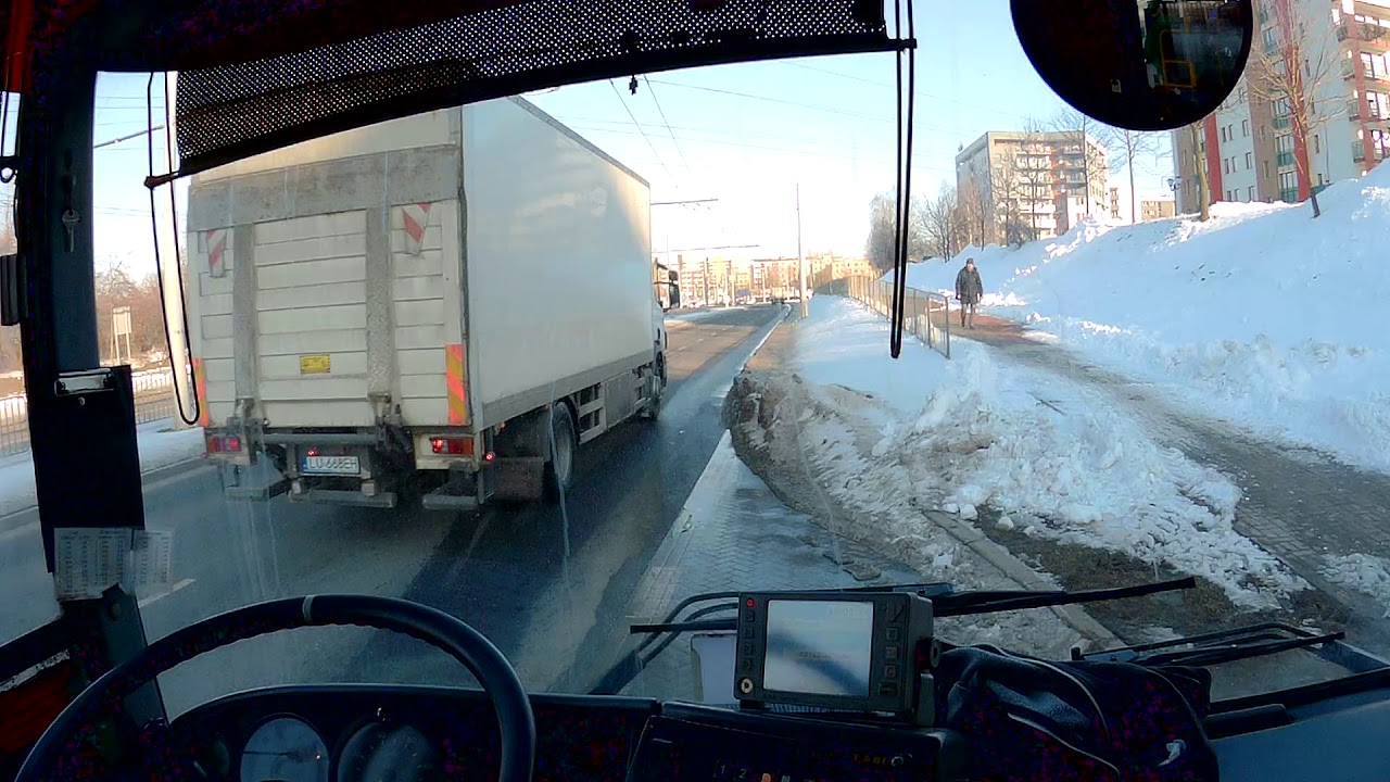 Jelcz M181M/1 #2251 - fragment trasy linii 