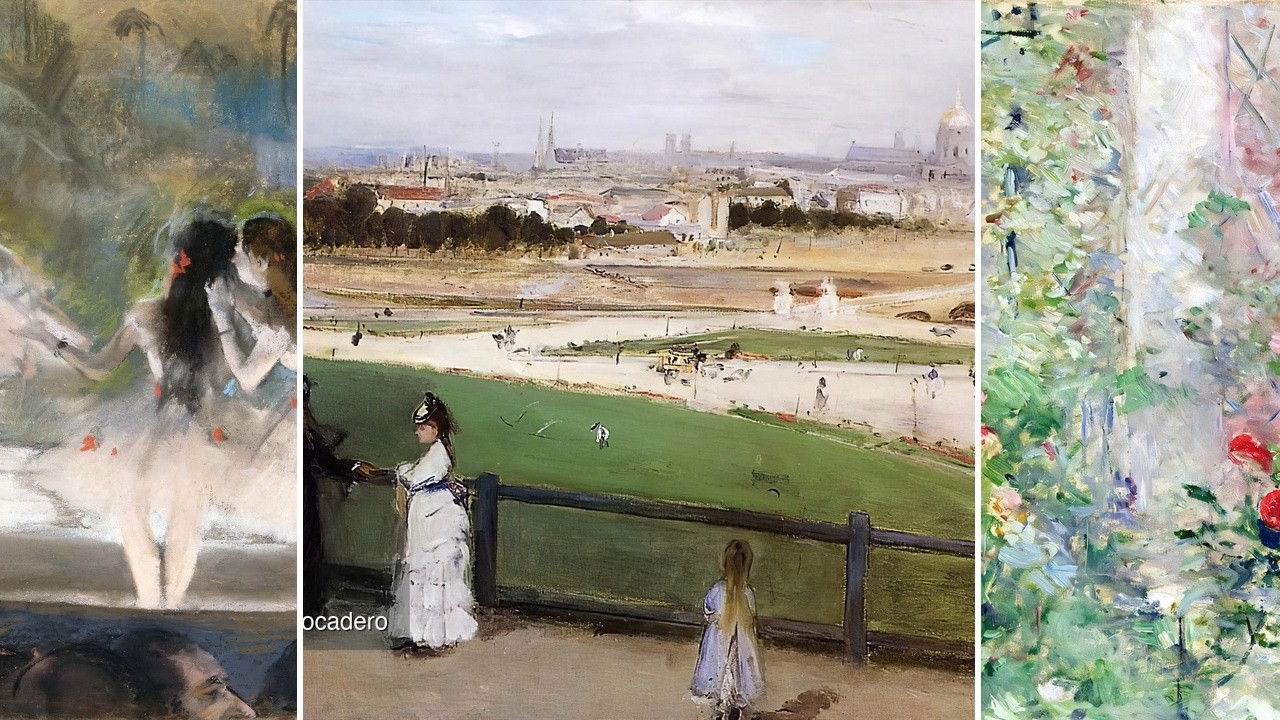 Impressionist Art TV — Silent Art Gallery · October 11 Morning | View of Paris from t… & others