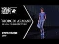 GIORGIO ARMANI SS 2019 | Milan fashion week