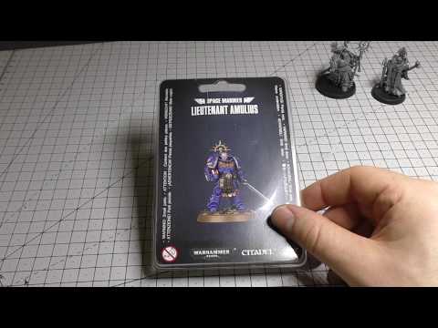 Primaris Lieutenant Amulius - Unboxing (WH40K) - YouTube