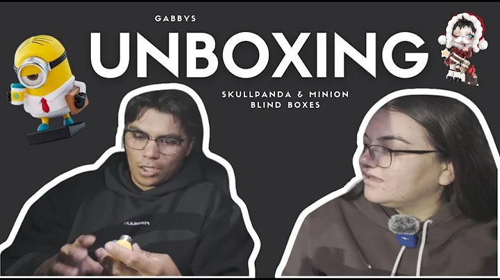 Mini unboxing Skullpanda & Minion Blind Boxes !