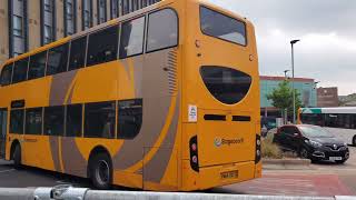 Buses at Exeter Bus Station (19/05/2025)