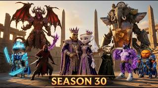 Season 30  Pasukan Tung Tung Mempertahankan Kerajaan Dari Sixxer Dan La Supreme