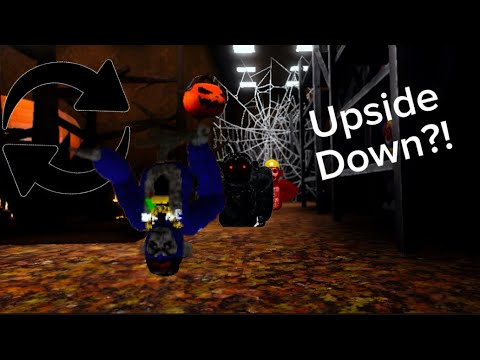 I played scary baboon upside down…