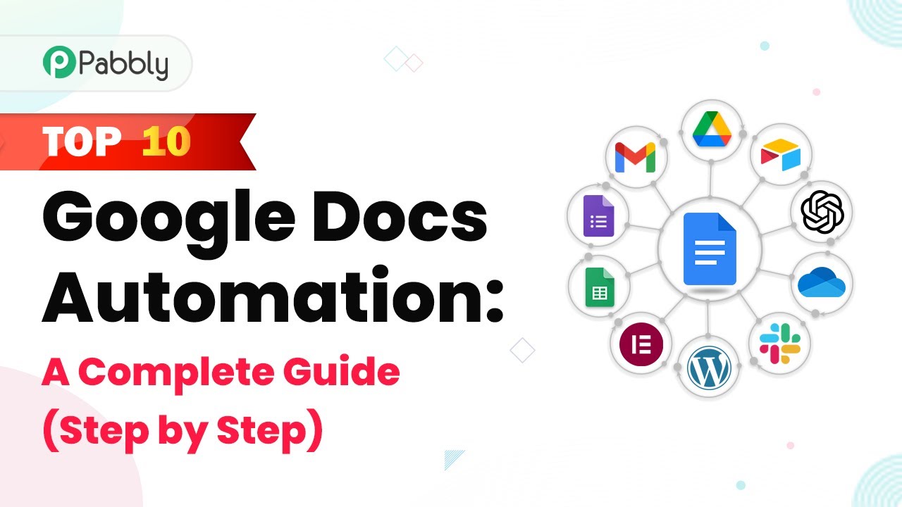 Top 10 Google Docs Automation: A Complete Guide (Step by Step) - YouTube