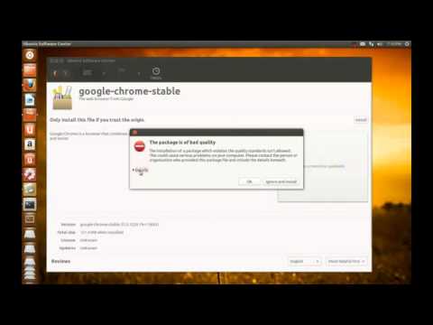 Install Google Chrome in Ubuntu 12 10   13 04