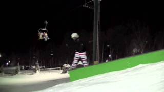 Snowboarding at Bittersweet