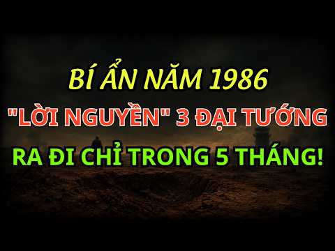 The 1986 "Curse": Why Did Le Duan, Hoang Van Thai, and Le Trong Tan All Pass Away in the Same Year?