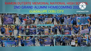 RAMON DUTERTE MEMORIAL NATIONAL HIGH SCHOOL 2ND GRAND ALUMNI HOMECOMING 2023.