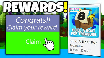 FREE ITEM & CUSTOM TAG!! (reward) | Build a boat for Treasure ROBLOX